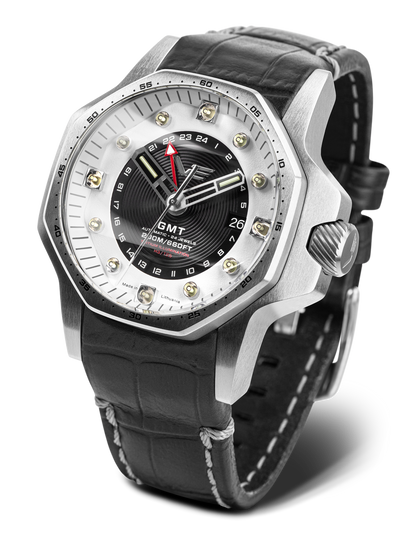 Vostok-Europe Atomic Age Enrico Fermi Automatic GMT Watch NH34-640A702