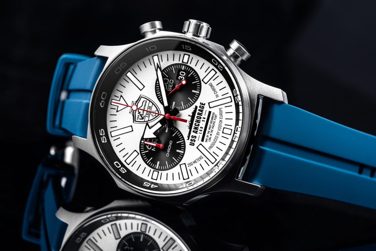 Vostok-Europe USS Anchorage 47mm Chronograph