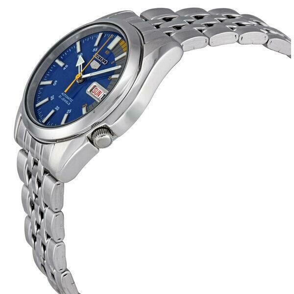 Seiko 5 Automatic Blue Dial Men's Watch SNK371