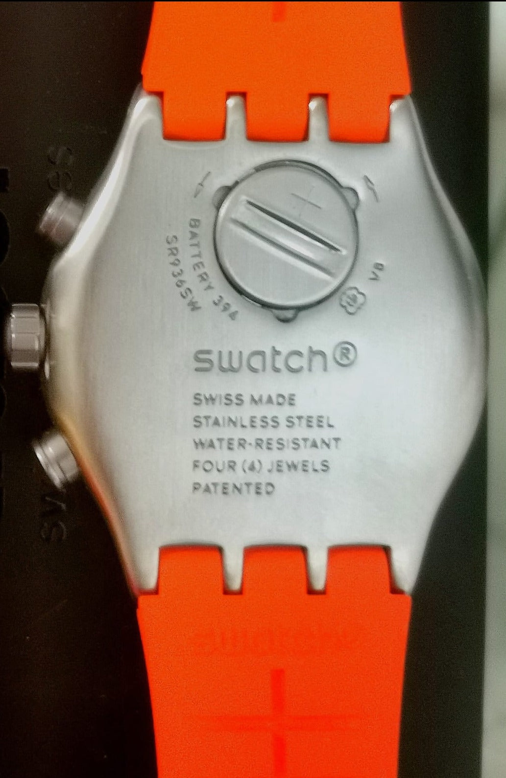 Pre Owned Hyperbright Orange Chronograph YVS483