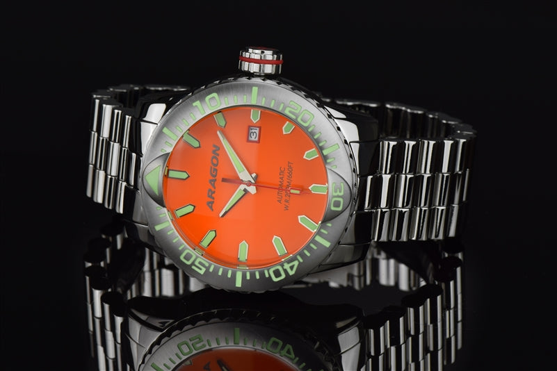 Aragon Matador 50 NH35 Orange Dial