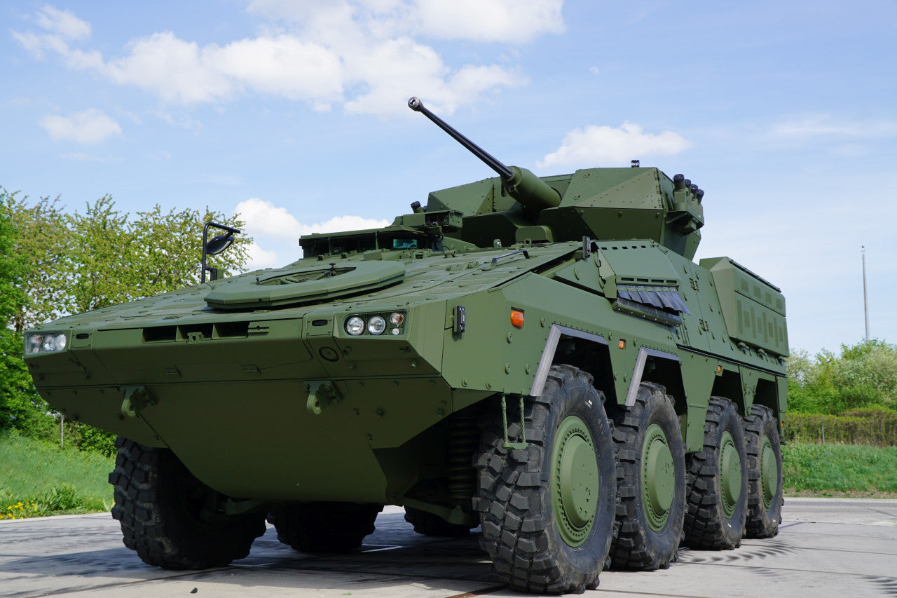 Pre-Owned Pramzius Iron Wolf Full Lume Dial Military Chronograph Watch 6S21-P712304