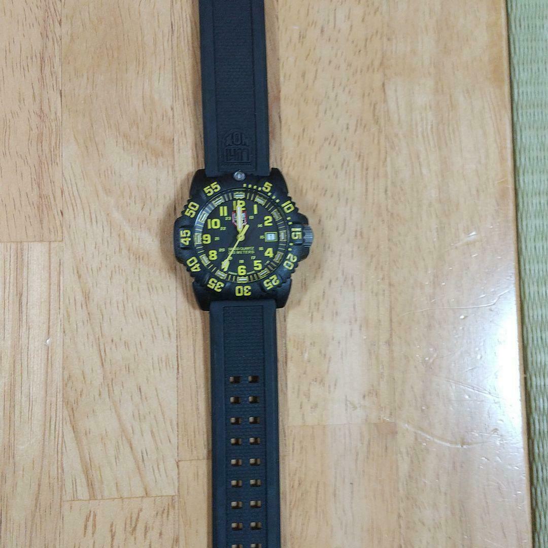 Pre-Owned Luminox Evo Navy Seal 7050 Series Yellow