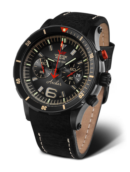 Vostok-Europe Anchar Dive Chronograph Watch 6S21/510C582