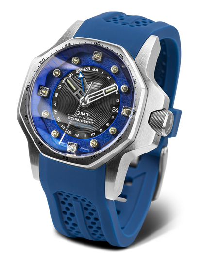Vostok-Europe Atomic Age Enrico Fermi Automatic GMT Watch NH34-640A701