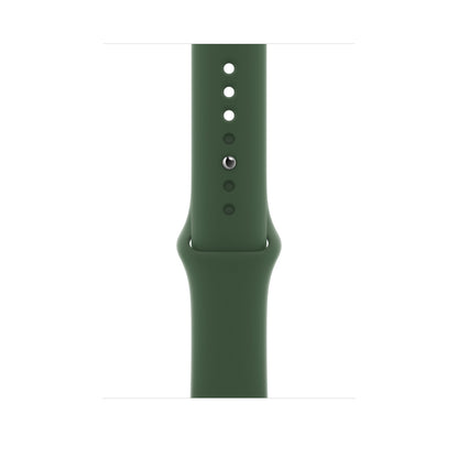 Refurbished Apple Watch Series 7 GPS, 45mm Green Aluminum Case with Clover Sport Band