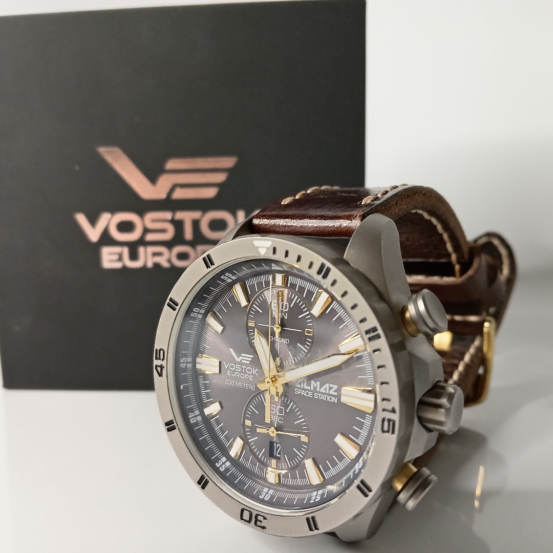 Used Vostok Europe Almaz Titanium 6S11-320H521