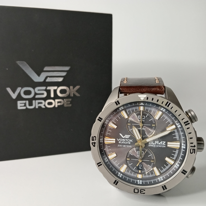 Used Vostok Europe Almaz Titanium 6S11-320H521