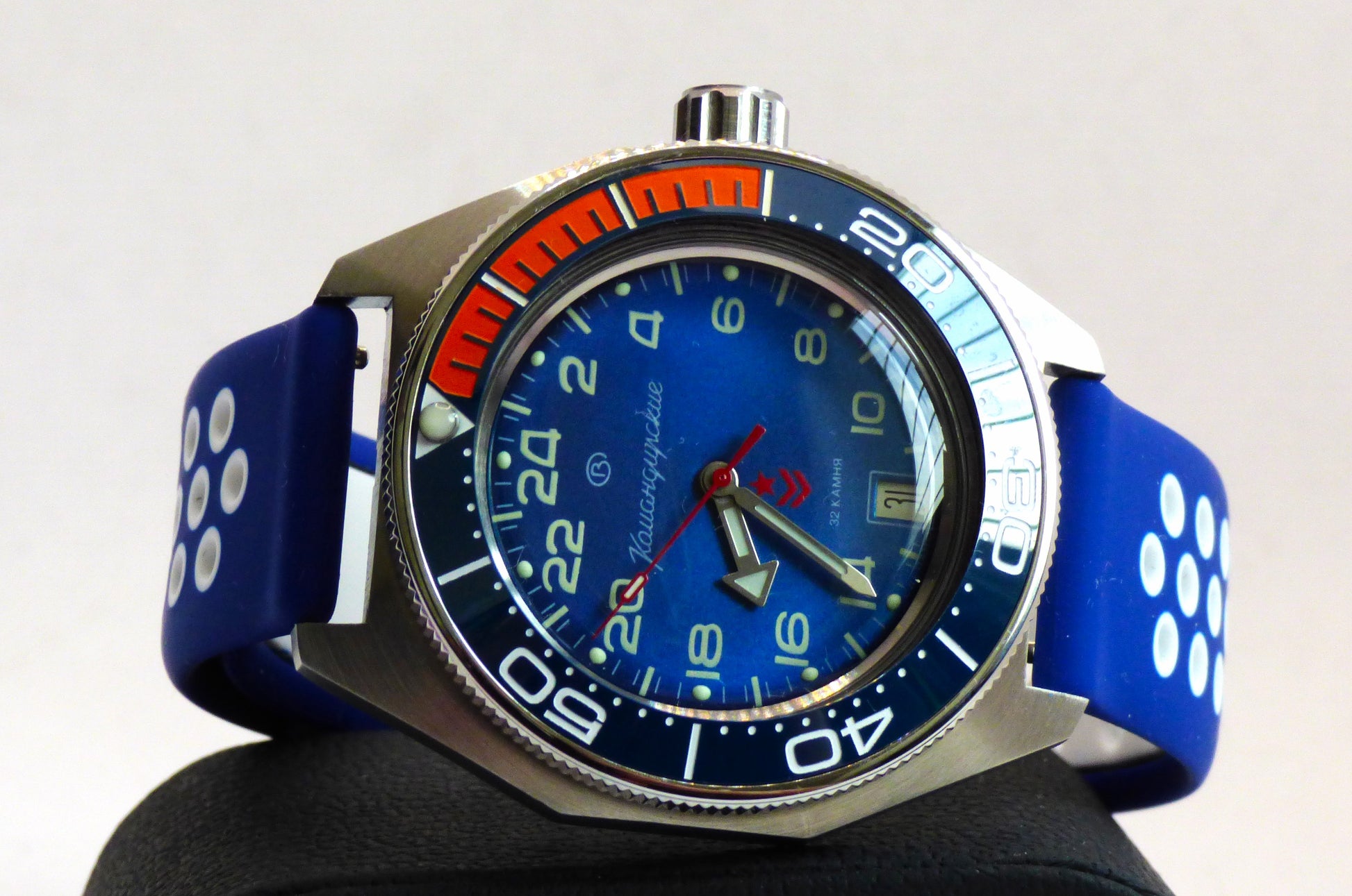 24 Hour Amphibia Vostok Watch Vostok Amphibian Classic 720074 With