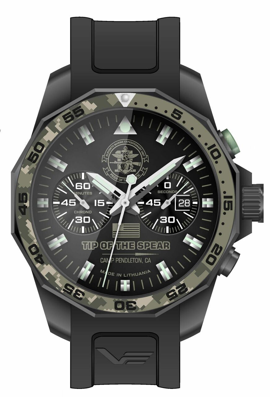 Limited Edition!!!!   Vostok Europe 11th Marine Expeditionary Unit 6S21-225C465A Exclusive R2A Men's Watch