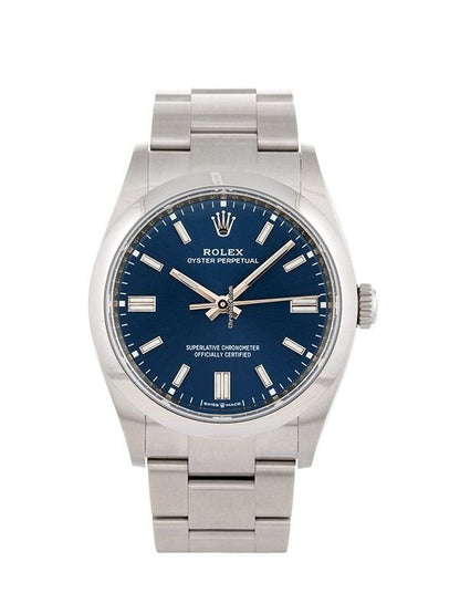 Pre-Owned Rolex Oyster Perpetual Blue