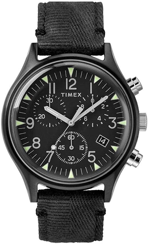 Timex MK1 Chronograph Quartz Black Dial Men's Watch TW2R68700