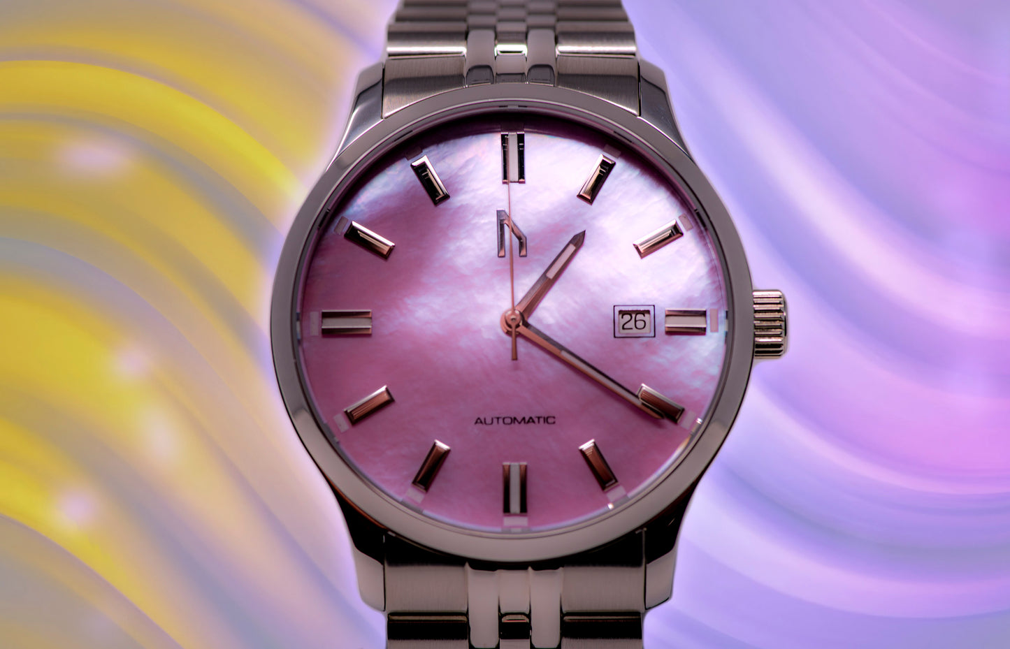 100m Sport Diver Pink Mother of Pearl