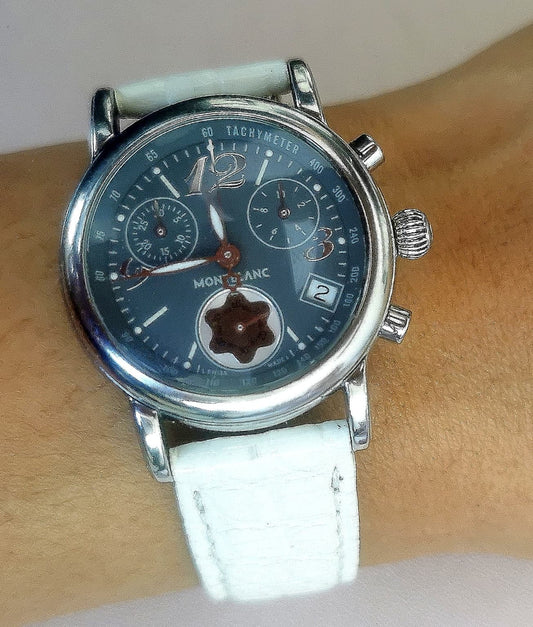 Lady's Mont Blanc MiniStar Chrono/Quartz Reference 7039