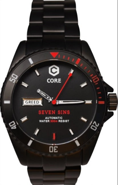 Seven Sins Automatic Diver Watch Core Timepieces