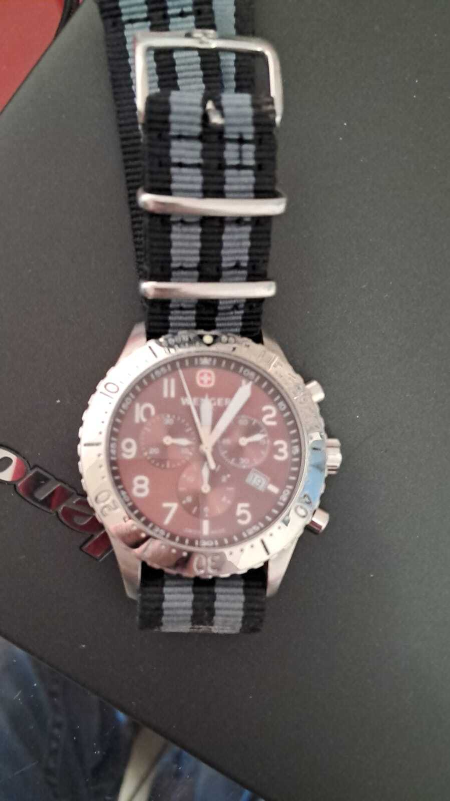 Rare Wenger 7700X 100M Swiss Made Watch
