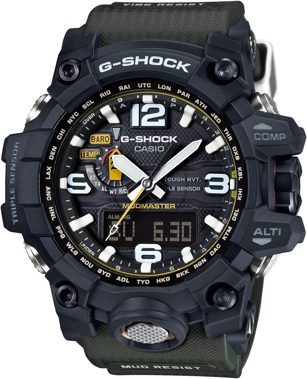 Pre-Owned G-Shock Master OF G - Land Mudmaster GWG-1000-1A3 Watch