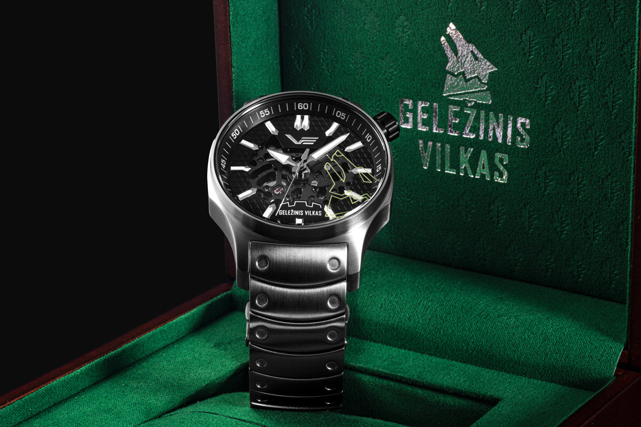 Vostok Europe Geležinis Vilkas "Iron Wolf" Vilnius 700 Year Anniversary Special Edition Automatic watch
