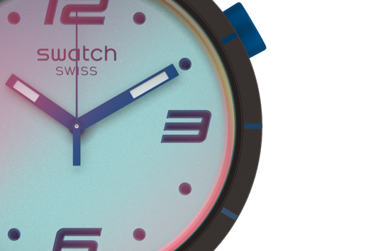 Swatch Futuristic Grey Quartz Men's Watch SO27B121