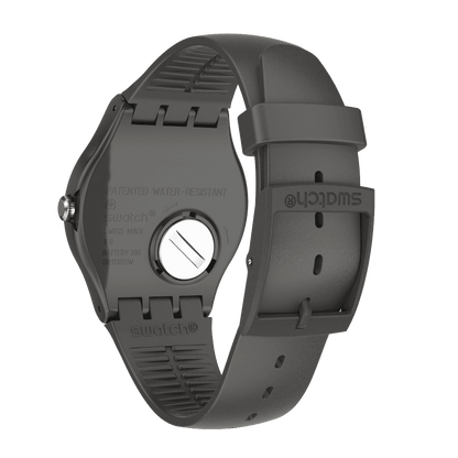 Swatch CHARCOLAZING Quartz Black Dial Men's Watch SUOB404