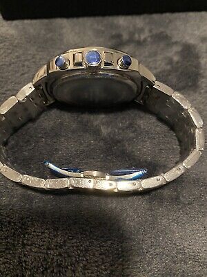 Pre-Owned Jerome Lemars JL5555 Black Face Chrono Quartz.