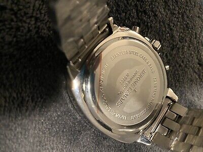 Pre-Owned Jerome Lemars JL5555 Black Face Chrono Quartz.