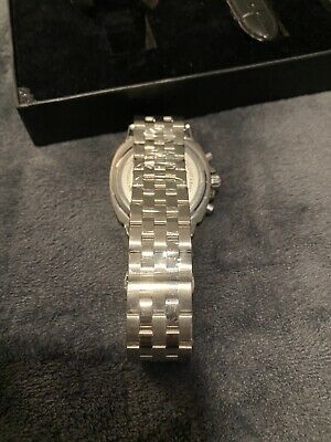 Pre-Owned Jerome Lemars JL5555 Black Face Chrono Quartz.