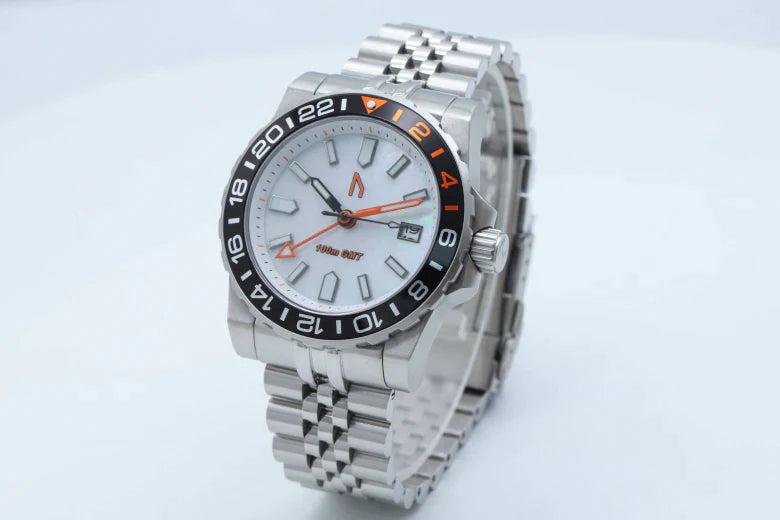The Ugly Watch Co's 100m GMT Sport Diver White Dial